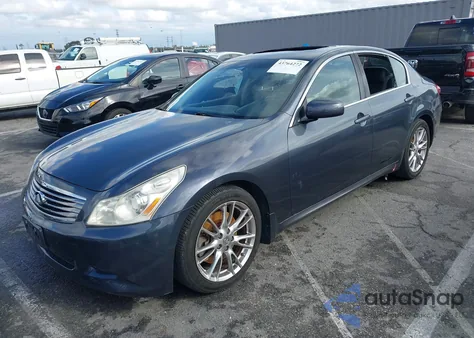 2008 Infiniti G35 Journey z USA, uszkodzony, nr VIN JNKBV61E78M210668